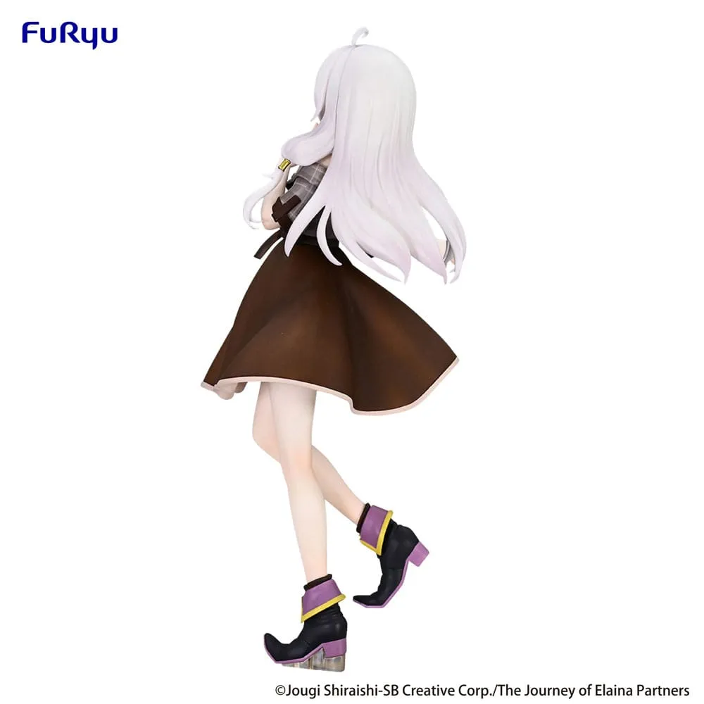 Wandering Witch: The Journey of Elaina Trio-Try-iT PVC Statue Elaina Brown Outfit Ver. 22 cm